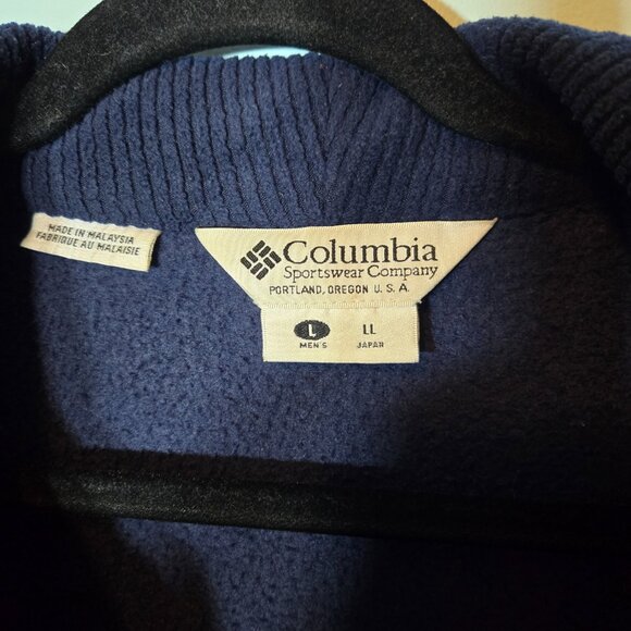 Vintage Columbia Bugaboo Jacket Adult L Blue Ski Coat Jacket w/ Fleece Liner - Picture 15 of 16
